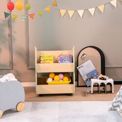 Organizator pentru jucării Costway TP10080GN (Green) Thumb