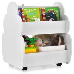 Стеллаж для хранения игрушек Costway TP10133WH (White) Thumb