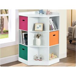 Стеллаж с контейнерами Costway HW65889WH (White) Thumb