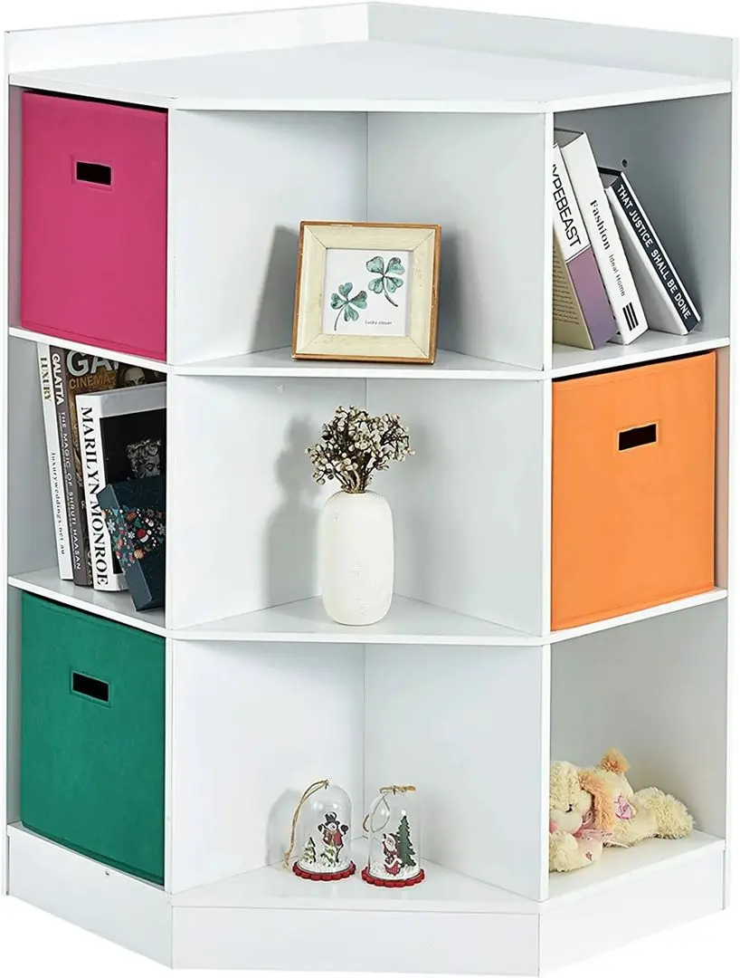 Стеллаж с контейнерами Costway HW65889WH (White)