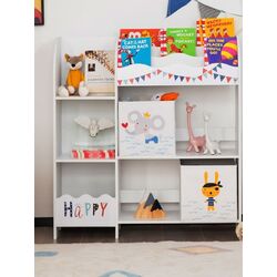 Organizator de jucarii Costway JZ10070 (White) Thumb