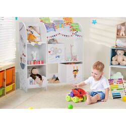 Organizator de jucarii Costway JZ10070 (White) Thumb