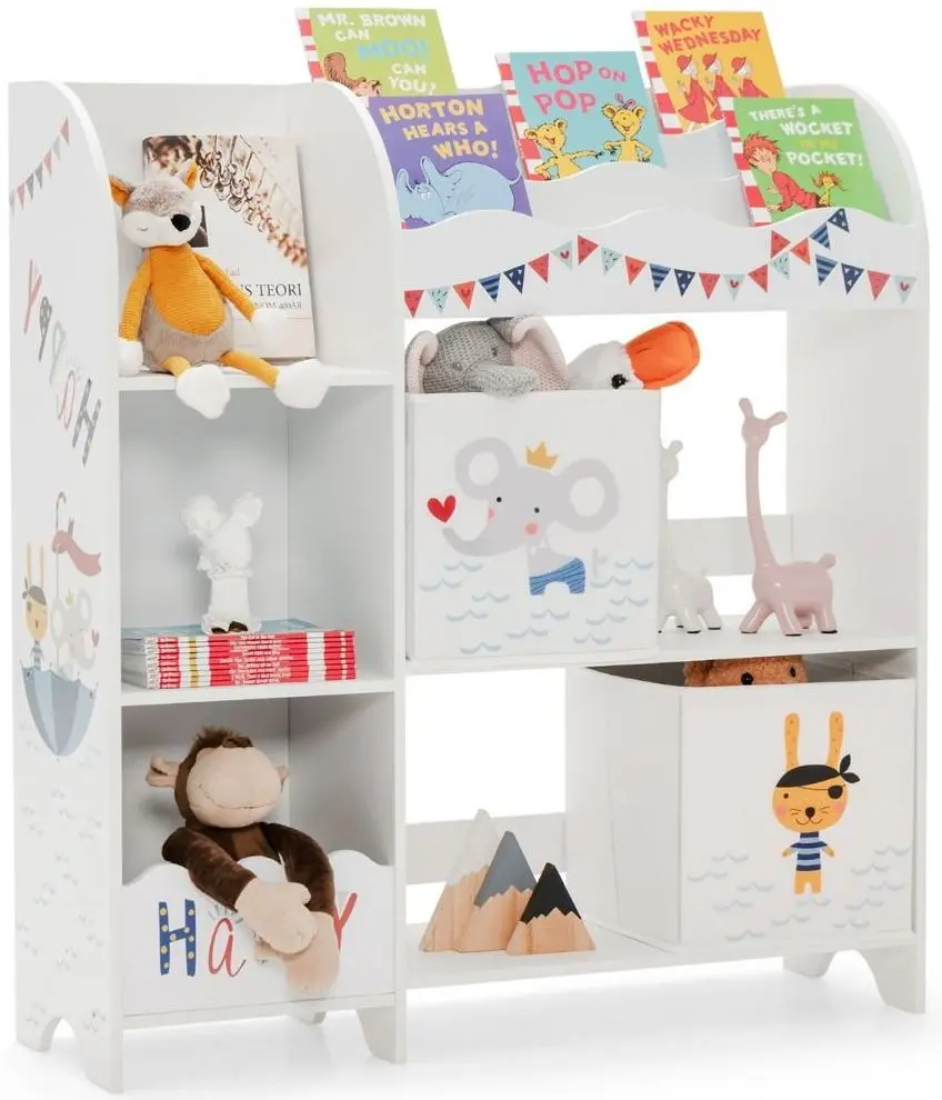 Organizator de jucarii Costway JZ10070 (White)