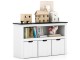 Organizator de jucarii Costway JZ10126WH (White)