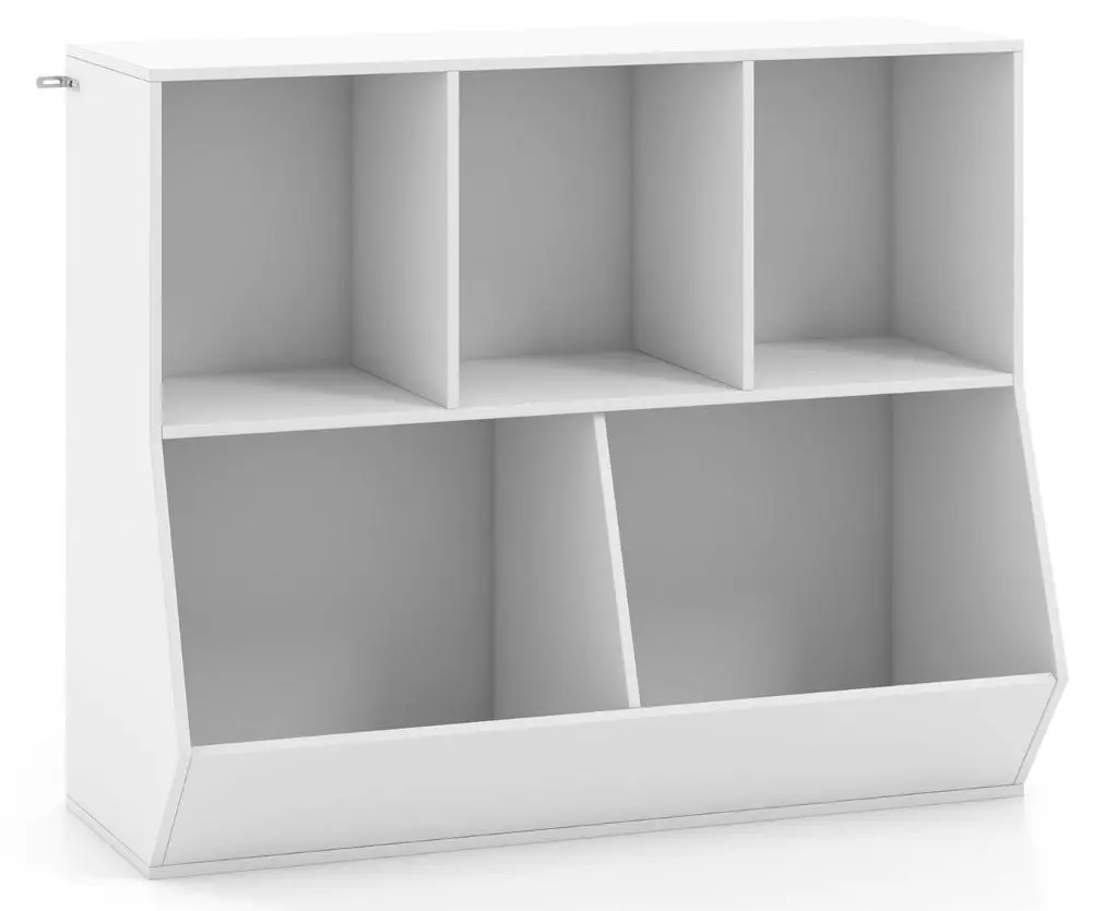 Organizator de jucarii Costway JZ10144WH (White)