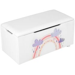 Сундук для игрушек Costway HY10060WH (White)