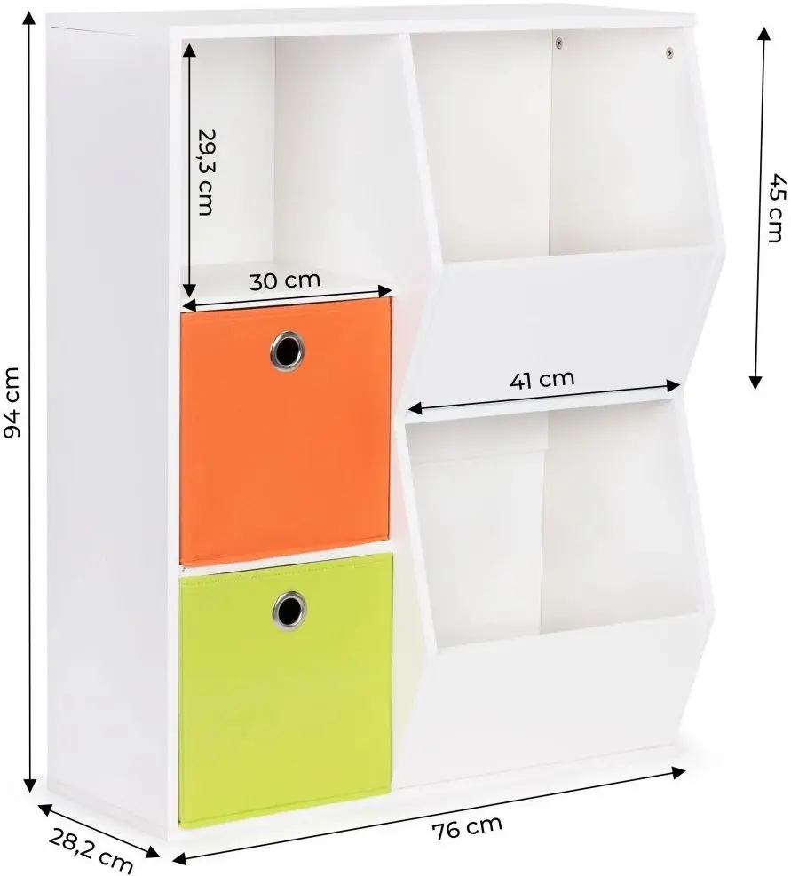 Etajera Ecotoys ZKB-01A (White) - 8