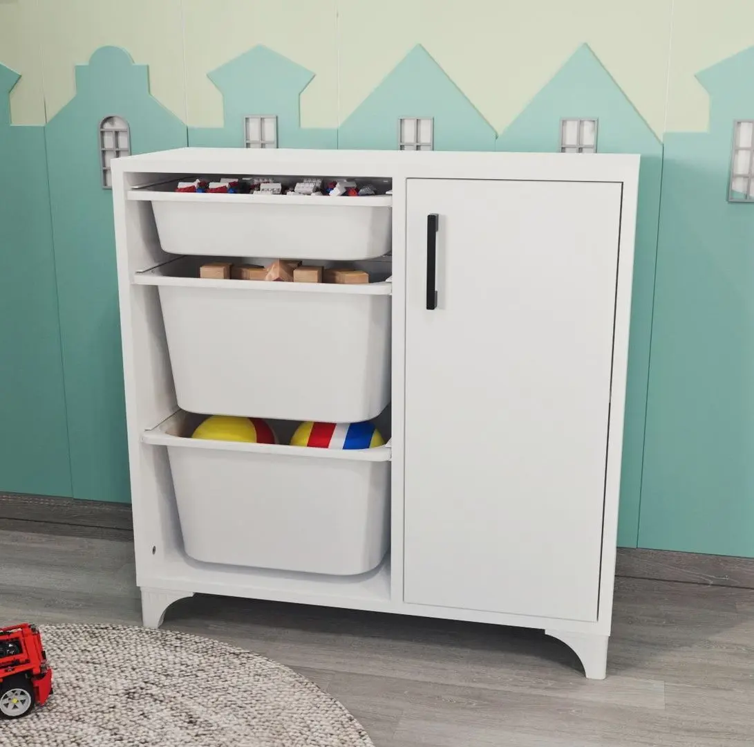 Organizator de jucarii Fabulous 1D3S (White)