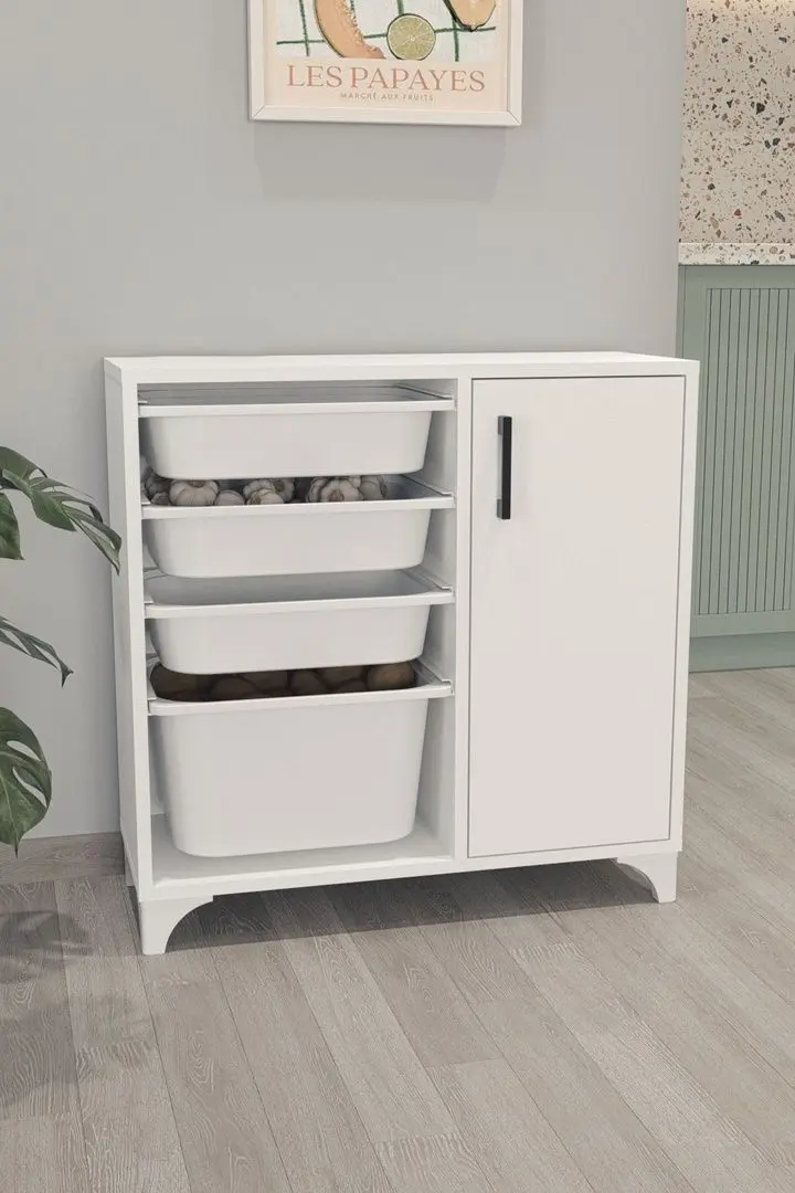 Organizator de jucarii Bofigo 1D4S (White)