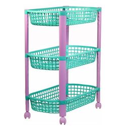 Etajera pentru jucarii Idea Confeti М2728 (Turquoise/Purple)