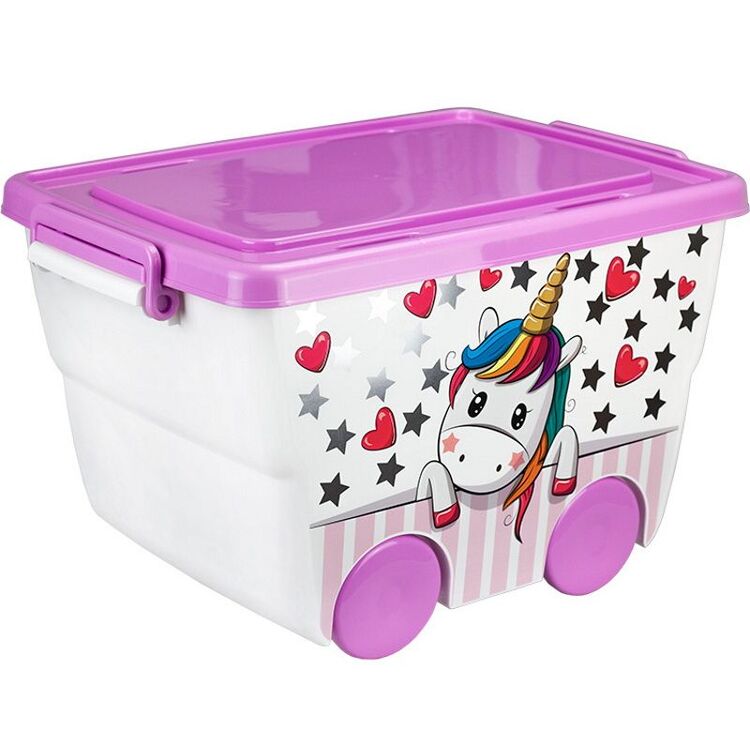 Cutie pentru jucarii Idea Deko М2550 (White/Purple)