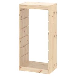 Cadru pentru depozitare jucarii Ikea Trofast 44x30x91 (Pin Vopsit Alb)