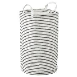 Cos pentru jucarii Ikea Klunka 60L (Alb/Negru)