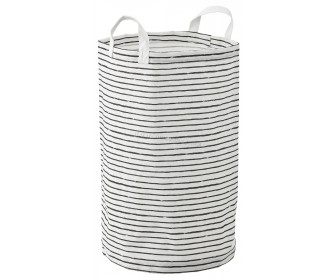 Корзина для игрушек Ikea Klunka 60L (Белый/Черный)