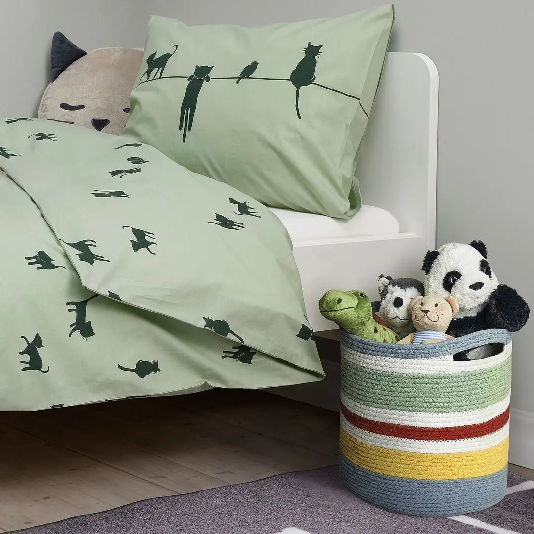 Корзина для игрушек Ikea Strandskata 30cm (Разноцветный)