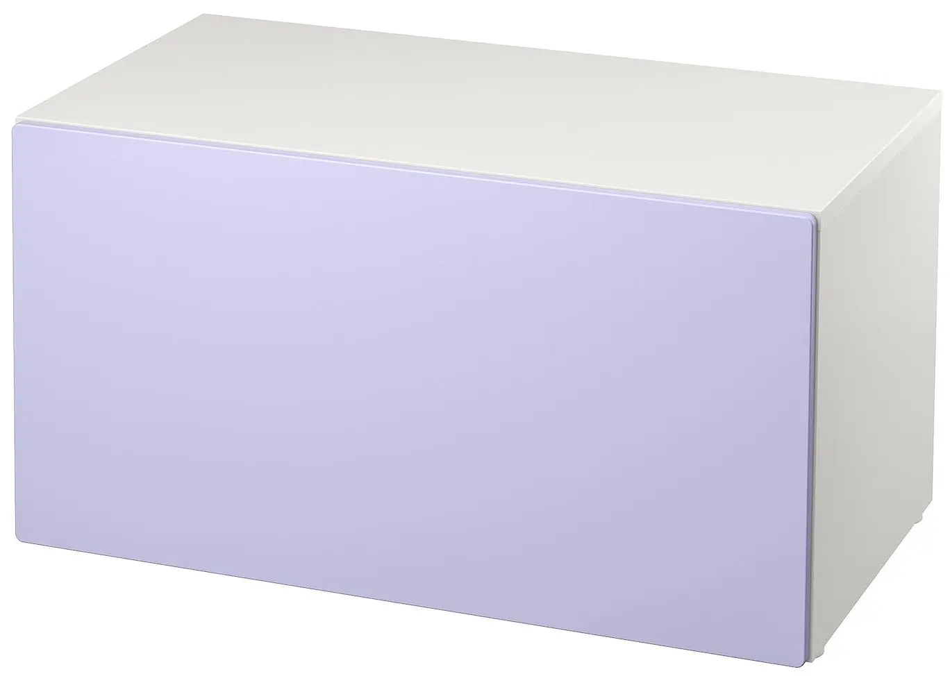 Banca cu depozitare Ikea Smastad 90x52x48  (Alb/Lila)