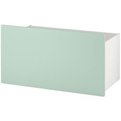 Banca cu depozitare Ikea Smastad 90x52x48 (Alb/Verde deschis) Thumb
