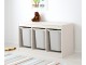 Etajera Ikea Trofast 3 containeri 99x44x56 (Alb)