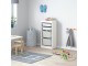 Etajera Ikea Trofast 4 containeri 46x30x94 (Alb/Gri)