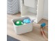 Etajera Ikea Trofast 4 containeri 46x30x94 (Alb/Gri)