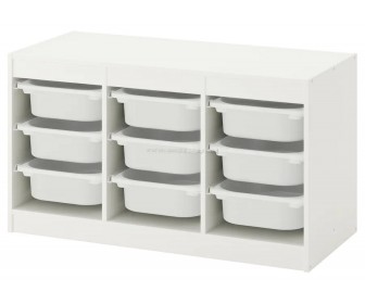 Стеллаж Ikea Trofast 9 контейнеров 99x44x56 (Белый)