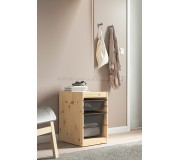 Стеллаж Ikea Trofast 2 корзины 32x44x52 (Сосна/Темно-серый)