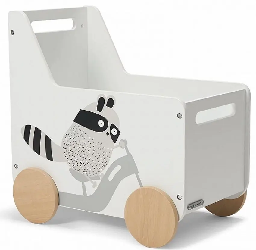 Cutie pentru jucarii KinderKraft Racoon (White)