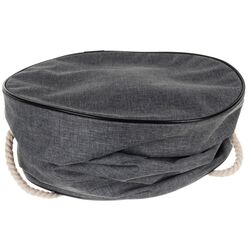 Корзина с ковриком для игрушек Kruzzel 19556 (Grey/Yellow) Thumb