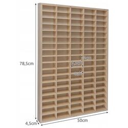 Полка-органайзер для игрушечных машин Kruzzel 21997 (Pine) Thumb