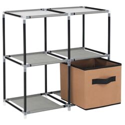 Комод-органайзер Mobhaus Camilo Typ 1 (Black/Brown/Gray) Thumb