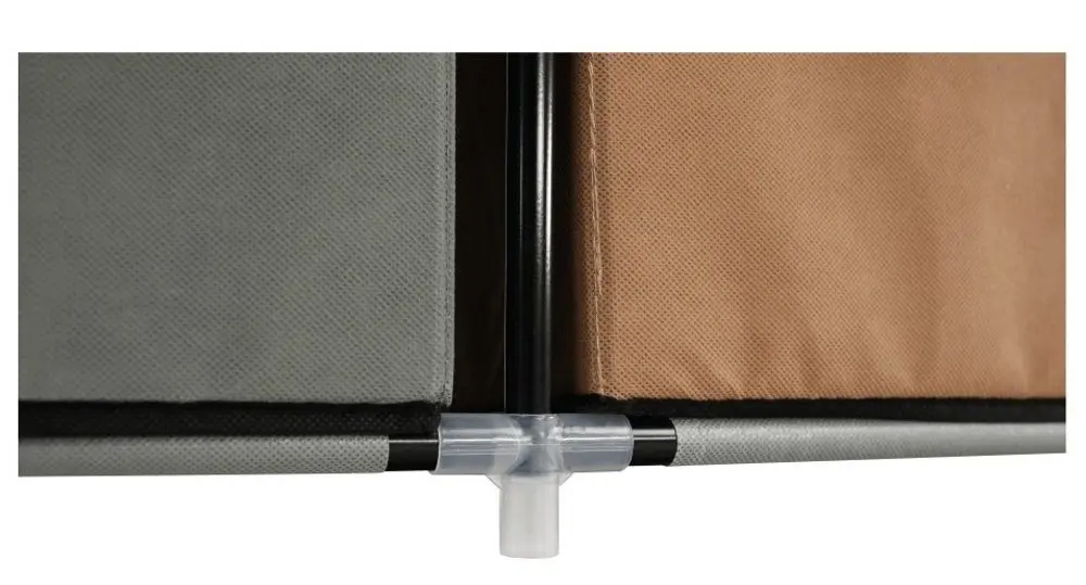 Комод-органайзер Mobhaus Camilo Typ 1 (Black/Brown/Gray)