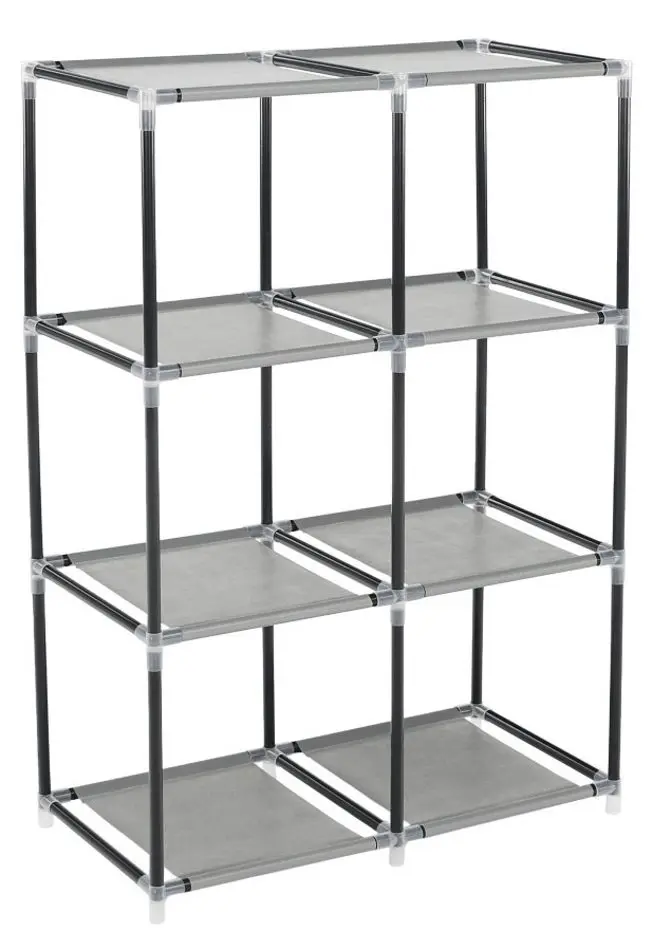 Комод-органайзер Mobhaus Camilo Typ 2 (Black/Brown/Gray)