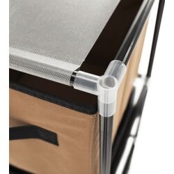 Комод-органайзер Mobhaus Camilo Typ 2 (Black/Brown/Gray) Thumb