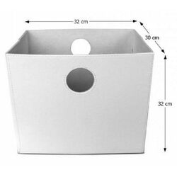 Cutie depozitare pentru jucarii Mobhaus Tofi-Lexo (White) Thumb