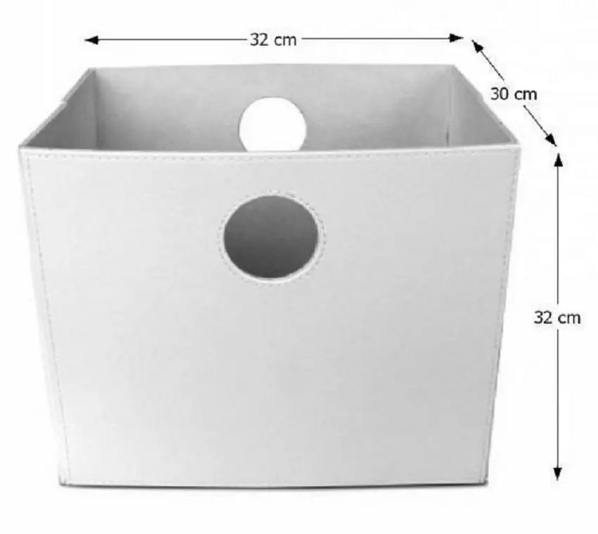 Cutie depozitare pentru jucarii Mobhaus Tofi-Lexo (White) - 2