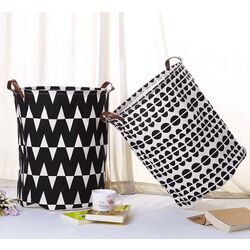 Корзина для игрушек Mobhaus Plejo Typ 1 (Black/White) Thumb