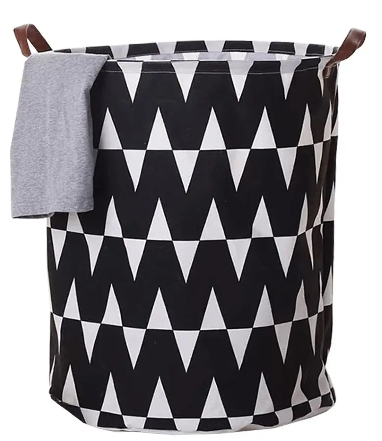 Корзина для игрушек Mobhaus Plejo Typ 1 (Black/White)