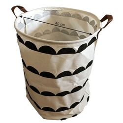 Корзина для игрушек Mobhaus Plejo Typ 2 (White/Black) Thumb