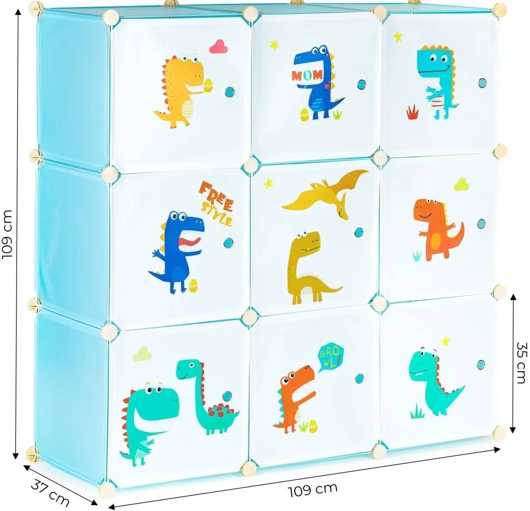 Comoda-organizator Modern Home PJJCBS0009-09A (Blue/White)