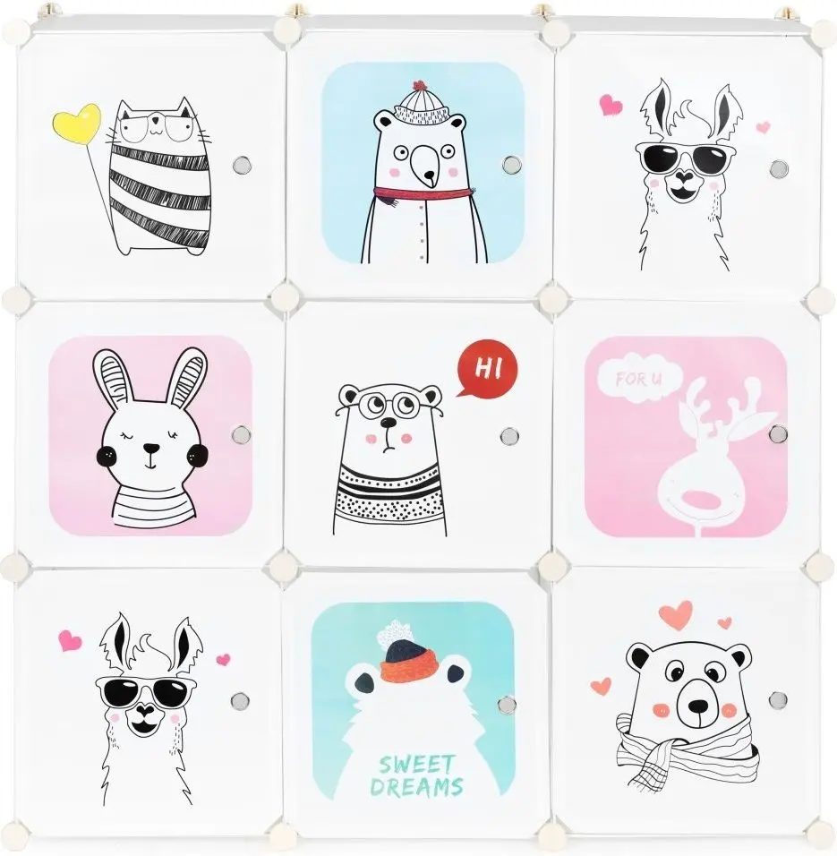 Comoda-organizator Modern Home PJJCBS0009-09B (White)