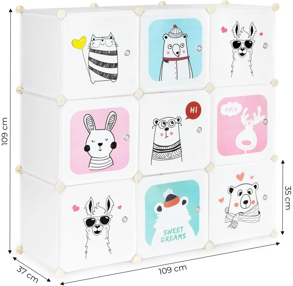 Comoda-organizator Modern Home PJJCBS0009-09B (White)