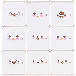 Comoda-organizator Modern Home PJJCBS0009-09C (Pink/White) Thumb