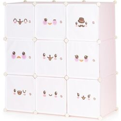 Comoda-organizator Modern Home PJJCBS0009-09C (Pink/White) Thumb