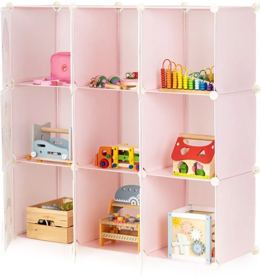 Comoda-organizator Modern Home PJJCBS0009-09E (Pink/White)