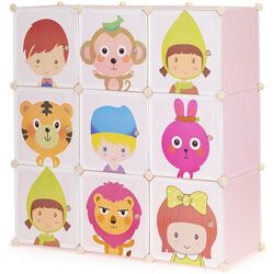 Comoda-organizator Modern Home PJJCBS0009-09E (Pink/White) Thumb