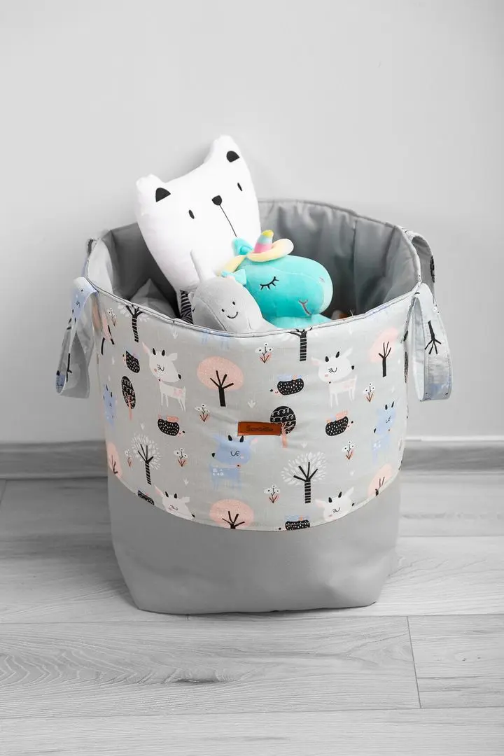 Корзина для игрушек Sensillo Medium (Fawns Grey)