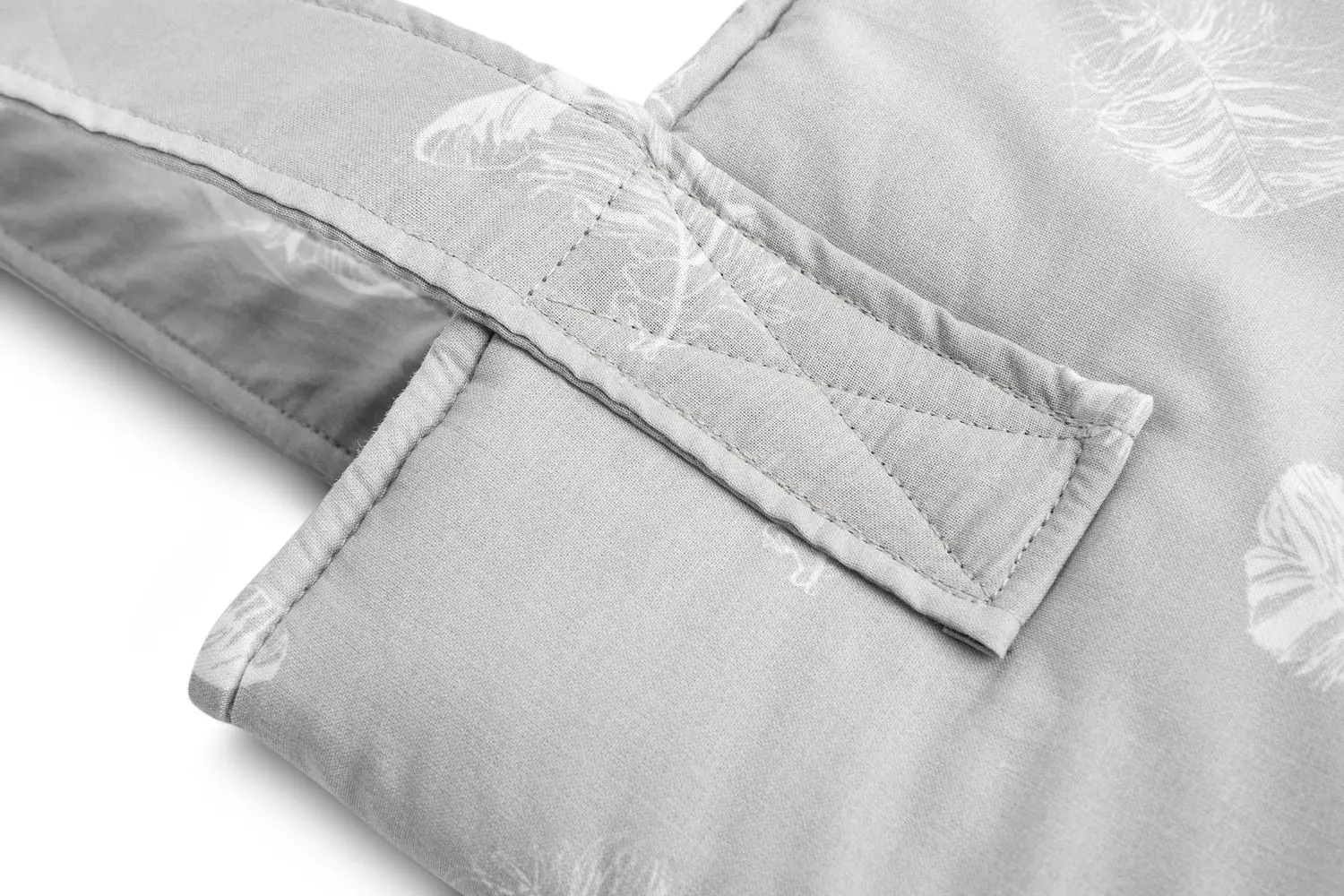 Корзина для игрушек Sensillo Medium (Feathers Grey)