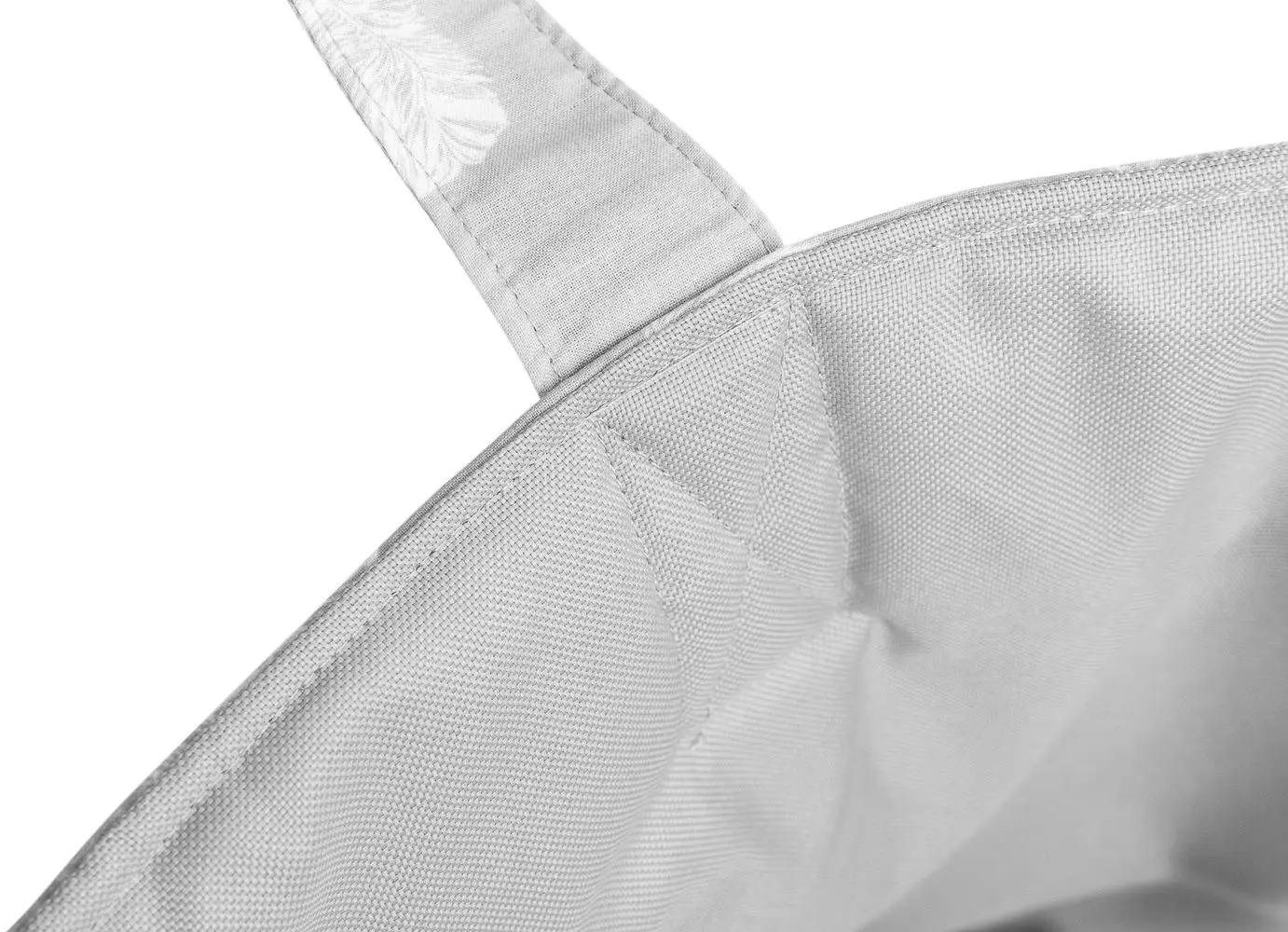 Корзина для игрушек Sensillo Medium (Feathers Grey)