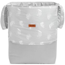 Корзина для игрушек Sensillo Medium (Feathers Grey)