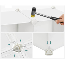 Comoda-organizator Songmics LPC906W01 (White) Thumb